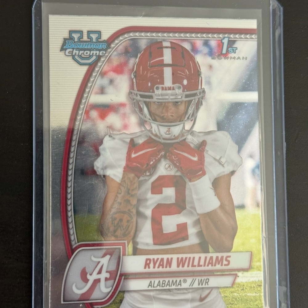 2024 Bowman University Chrome - Ryan Williams #53 (RC)
